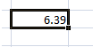 applying format to decrease the number of digits after decimal in excel